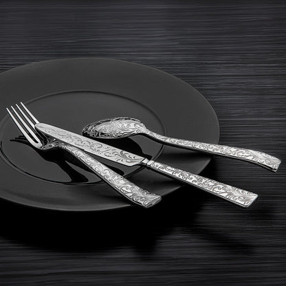 Ricci Casa, Parisian Garden, 20 Piece Set, 18/10 Stainless Steel