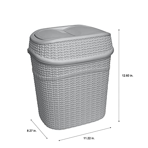 9.5 Litter Waste Bin Sailor Knit Design 5