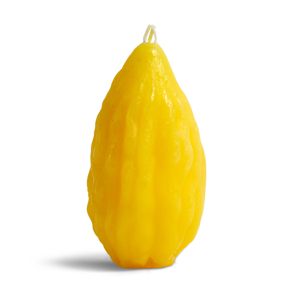 Havdala Esrog Shape Candle
