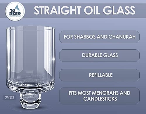 9PK. Straight Oil Glass #13 3