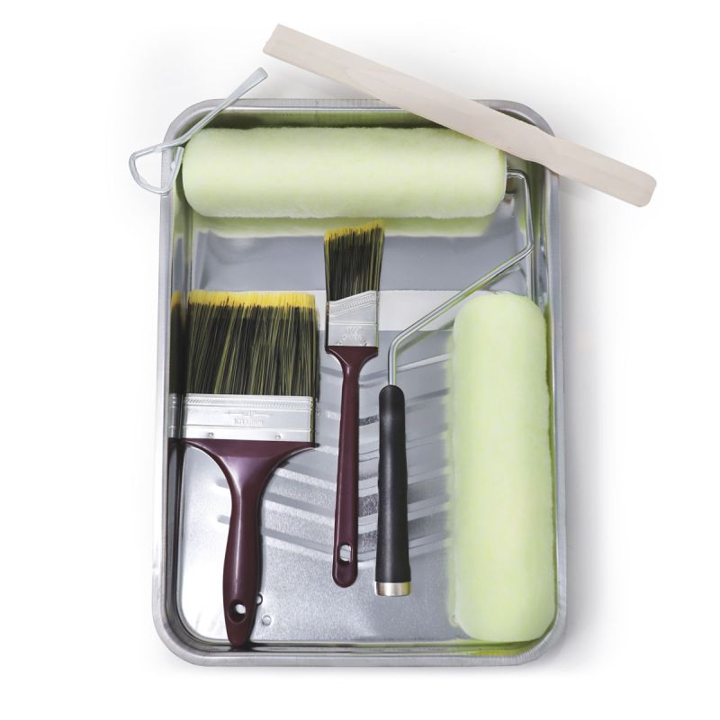 9 Pcs Paint Set with Metal Tray