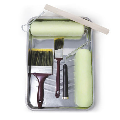 9 Pcs Paint Set with Metal Tray