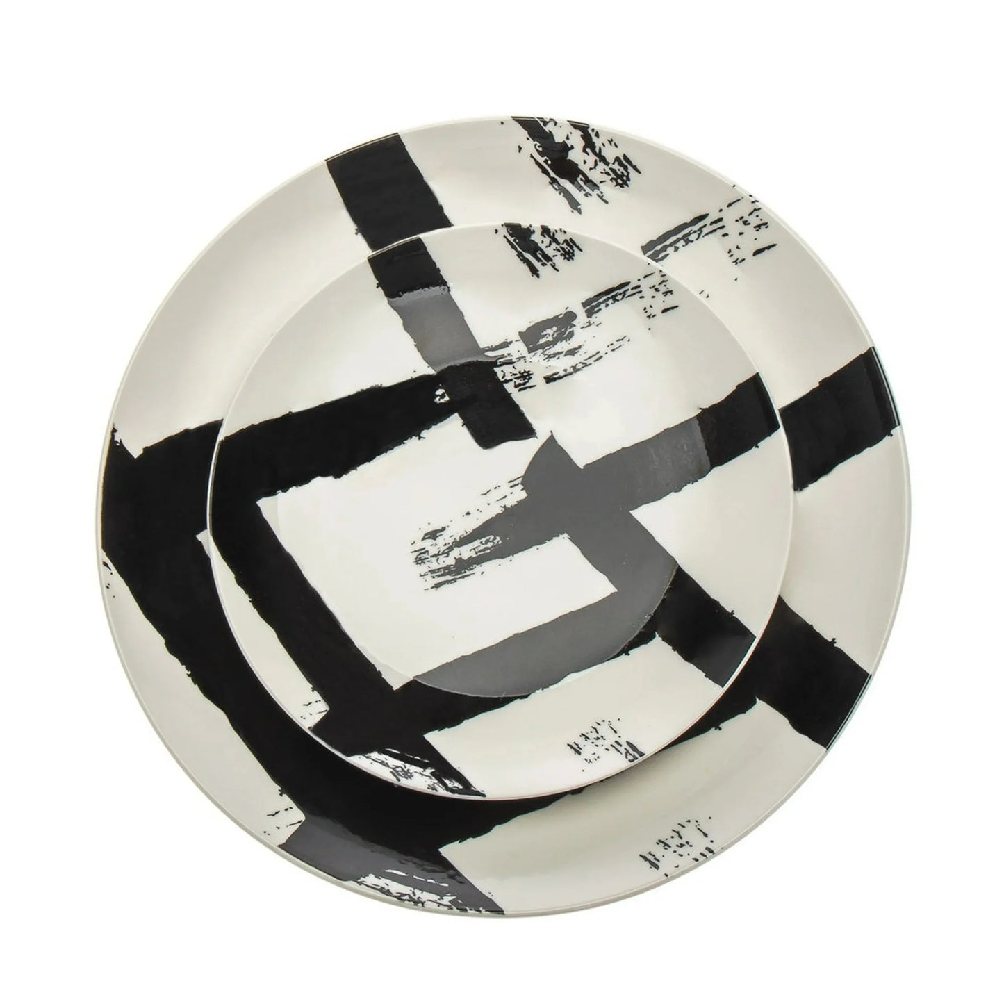 Grafite Porcelain 12 Pc Dinnerware Set