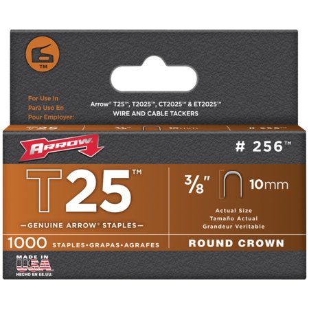 ARROW STAPLES #256-T25M-3/8"