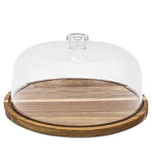 Acacia Wood Cake Dome