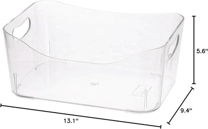 Acrylic Storage Bin 13 X9 X 5 2