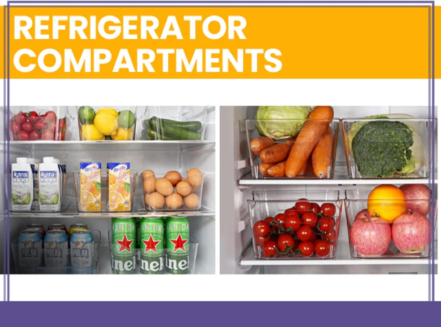 Acrylic Storage Bin 13 X9 X 5 9