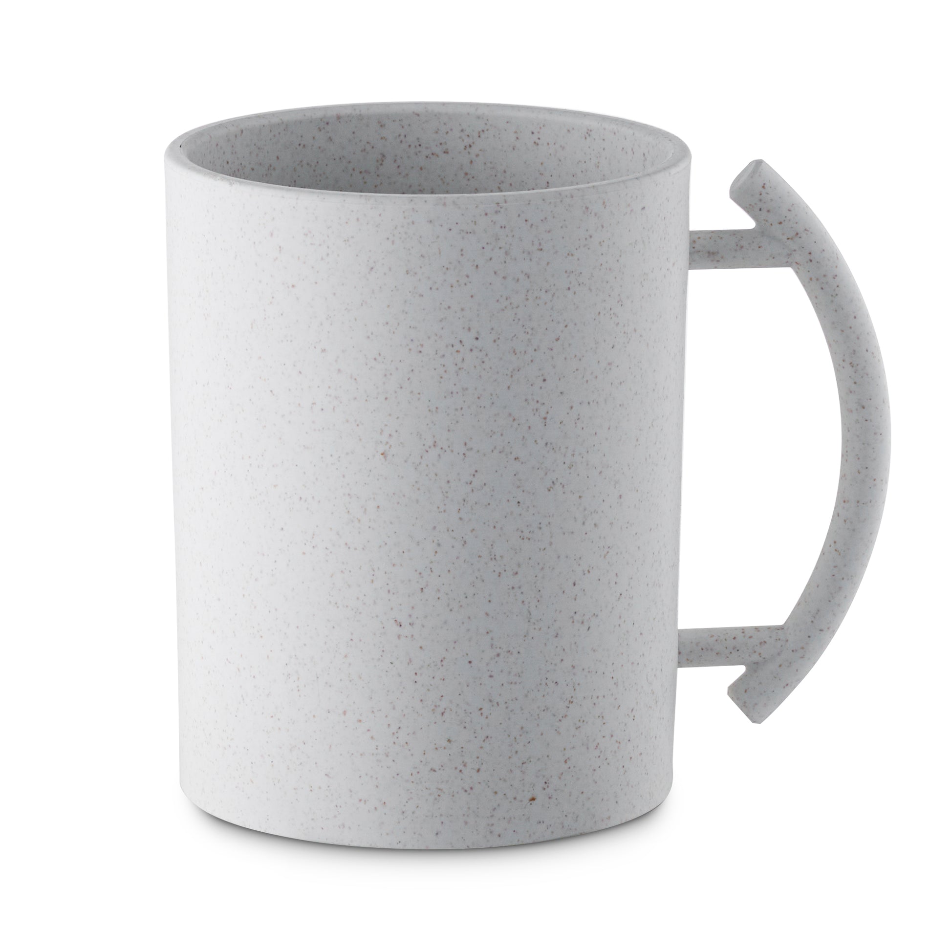 Acrylic Washing Cup White with white hanldes