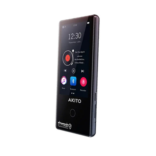 Akito Kosher Mp3 Player L5 16GB Built-In Memory