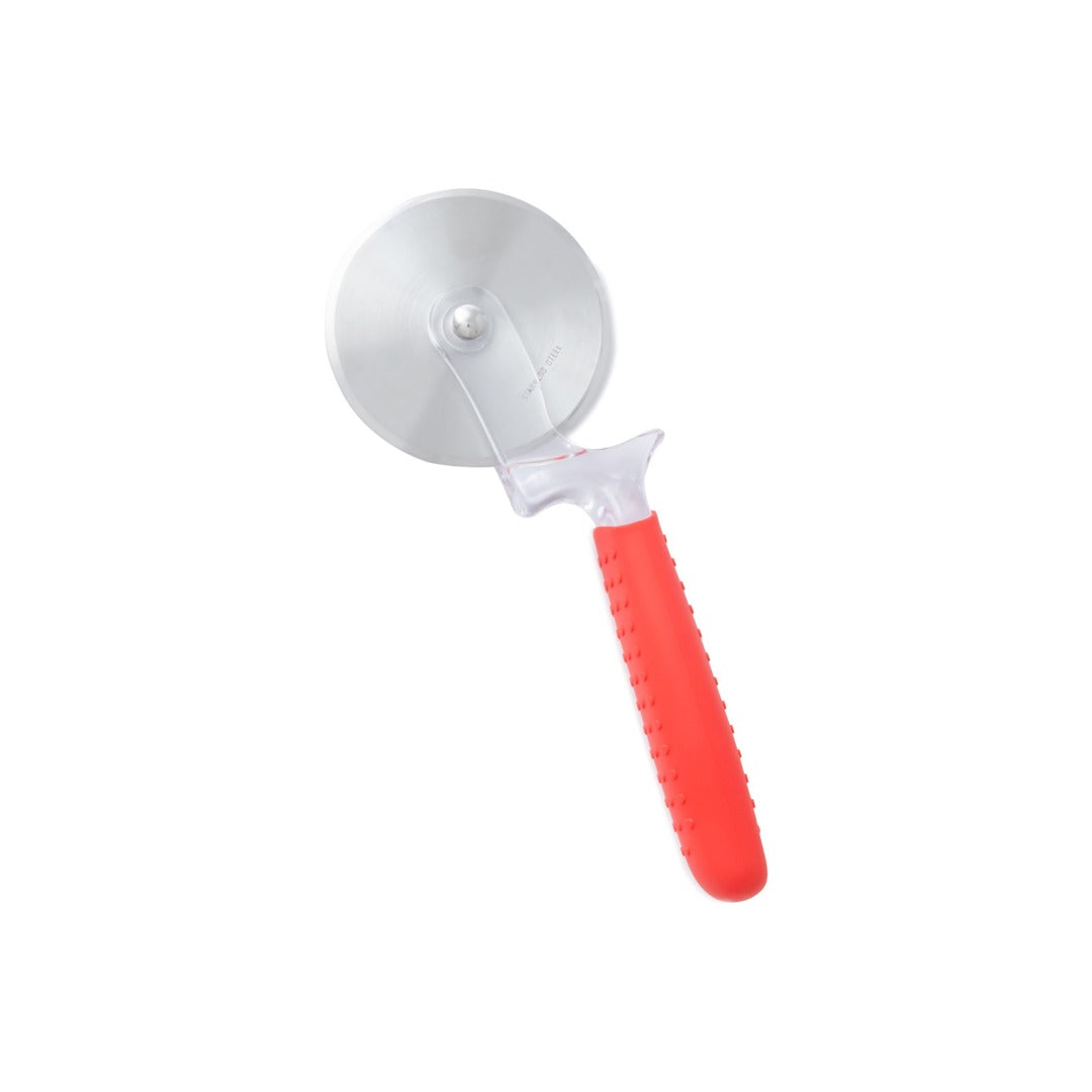 Artika - Pizza Cutter, Silicone Handle, Red