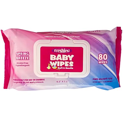BABY WIPES- FRESHIES W/Lids 24/80 CT 3
