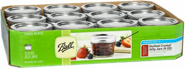 BALL JAR MASON JELLY JAR  4oz