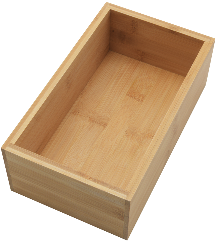 BAMBOO DRAWER ORGANIZER BOX SMALL 1