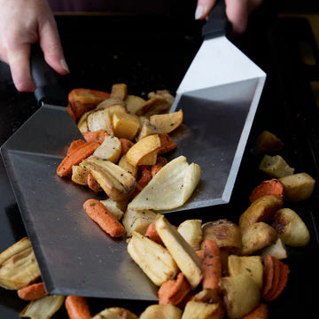 BBQ Flat Top Spatula 9'' X 4'' 2