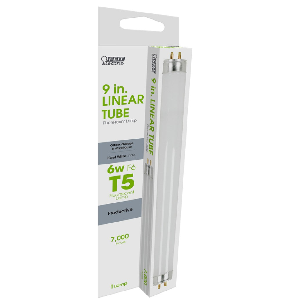 BULB FLUO T5 G5 9" CW 6W
