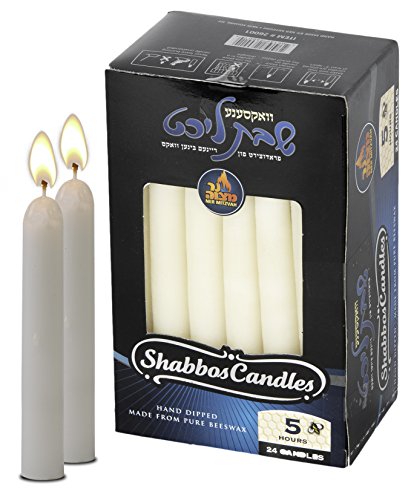 Beeswax shabbas Candles 1
