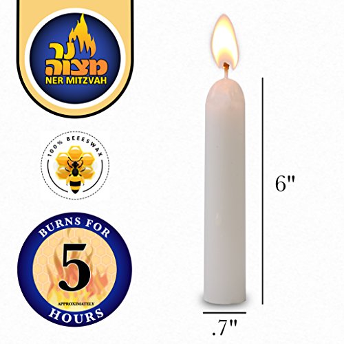Beeswax shabbas Candles 2