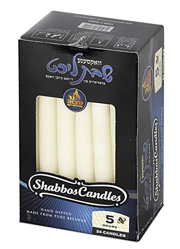 Beeswax shabbas Candles 3