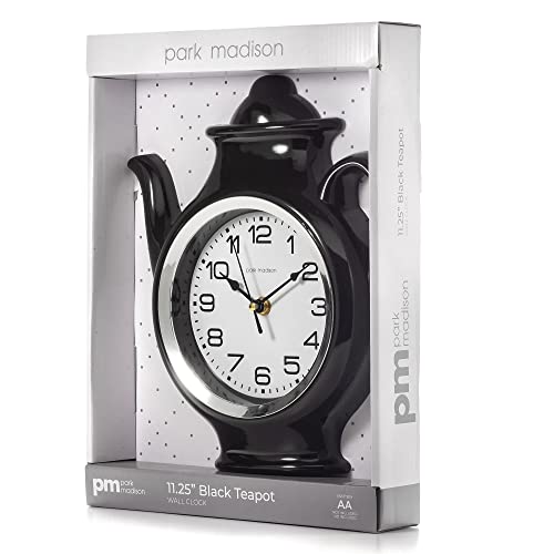 Black Teapot Clock 2