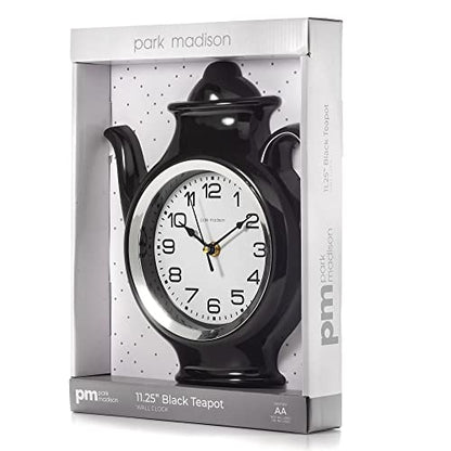 Black Teapot Clock 2