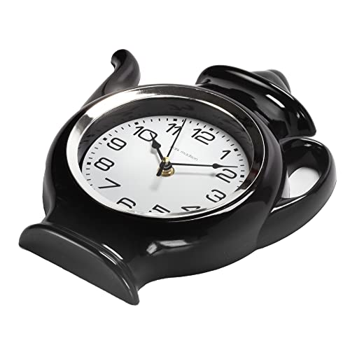 Black Teapot Clock 3
