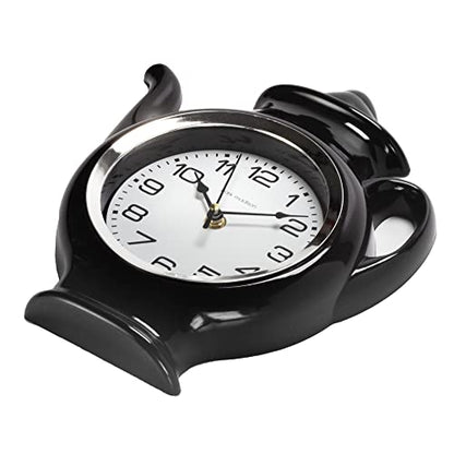 Black Teapot Clock 3