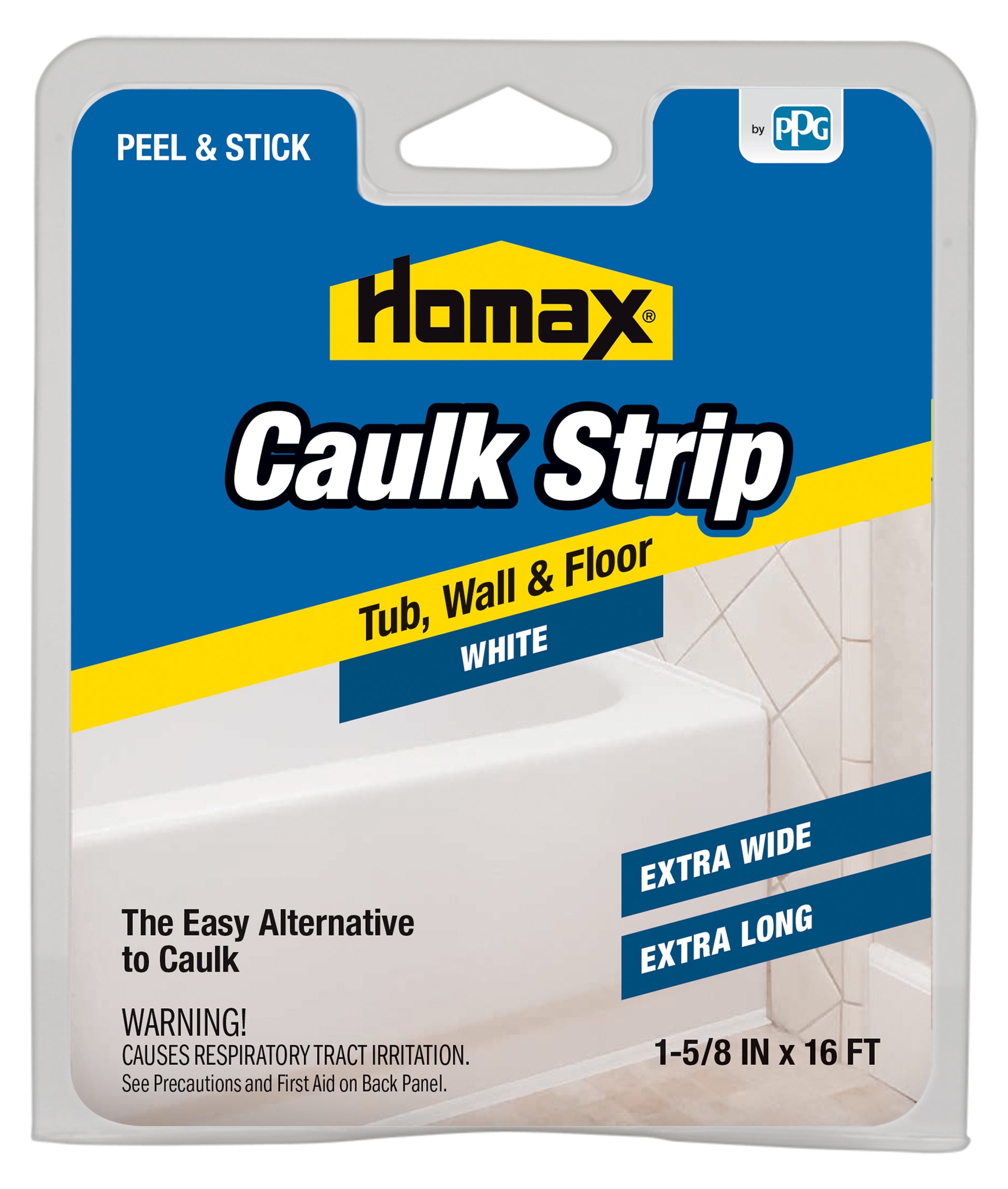 CAULK STRP WHT 1-5/8X16' 1
