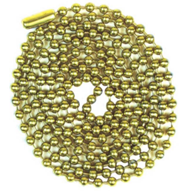 CHAIN BEAD #6YB W/CON 3'