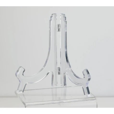 CLEAR ACRYLIC EASEL 4½” 4