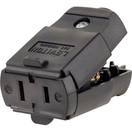 CONNECTOR 2WIRE 15A BLK