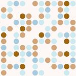 CONTACT-3 YD-POLKA BLUE 1