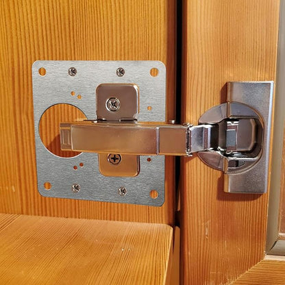 Cabinet Hinge Metal Repair Plate 4