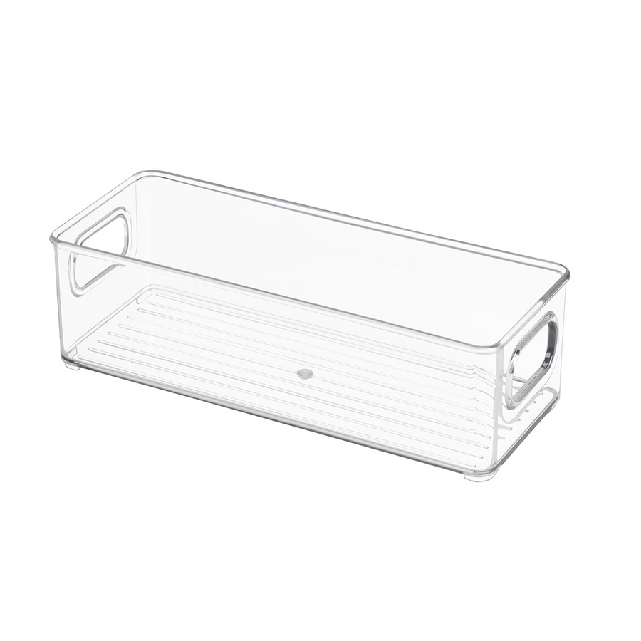 Clear Storage Bin 10'' L X 4'' W 3'' H