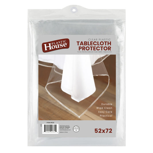 Clear Table Protectors 52×72 Kosher for Pesach