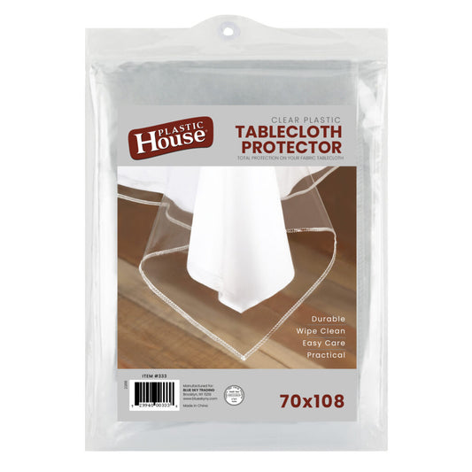 Clear Table Protectors 70×108 Kosher for Pesach 1