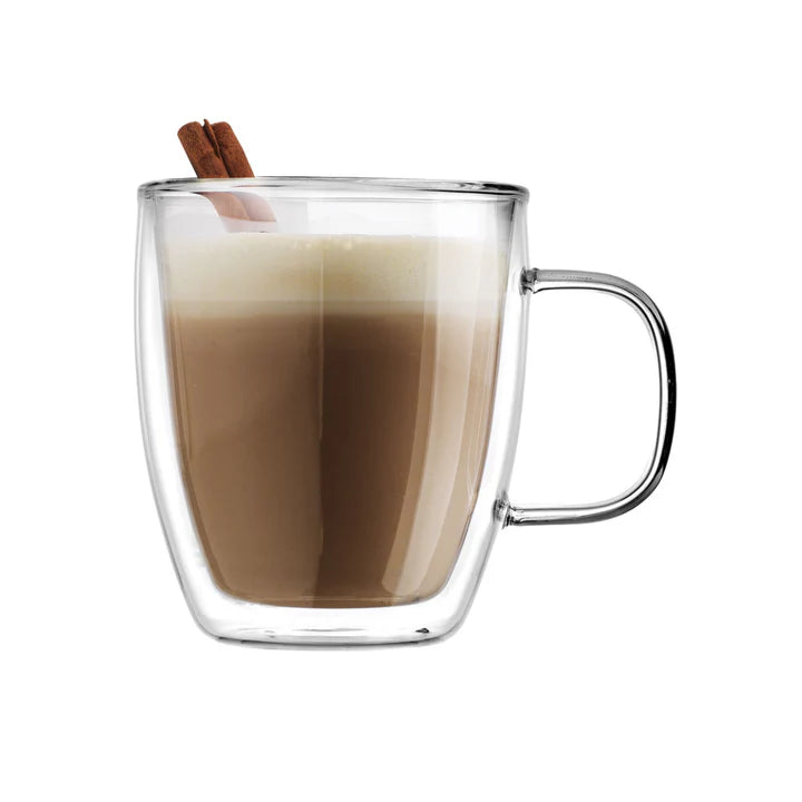 Artisan 16OZ Double Wall Thermo Glass Mug
