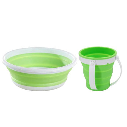 Collapsible Negel Vasser Set green  1