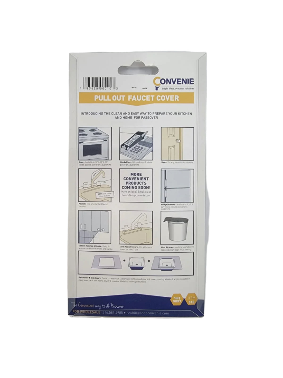 Convenie Pull Out Faucet Cover 2