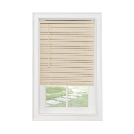 Cordless Mini Blind, 1" Slats, Alabaster, 23" x 72"