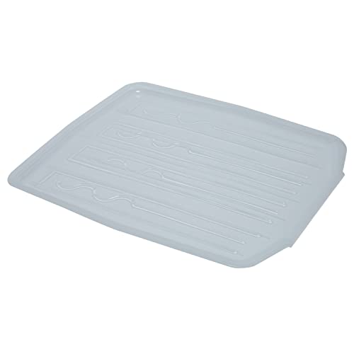 Countertop Draining Tray Medium Clear 1