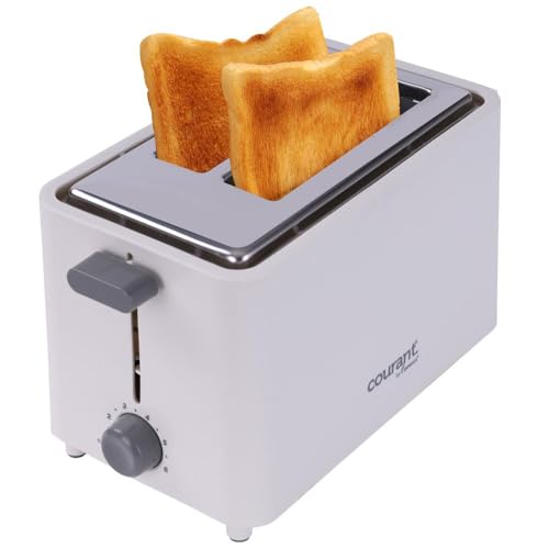 Courant 2 Slice Toaster Cool Touch White 1