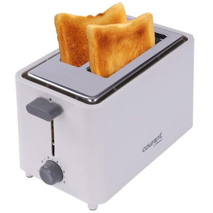 Courant 2 Slice Toaster Cool Touch White 1