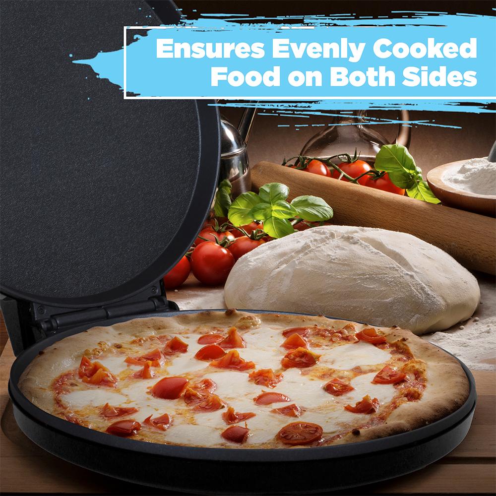 Courant Pizza Maker, Griddle and Oven, Kosher - Black 12