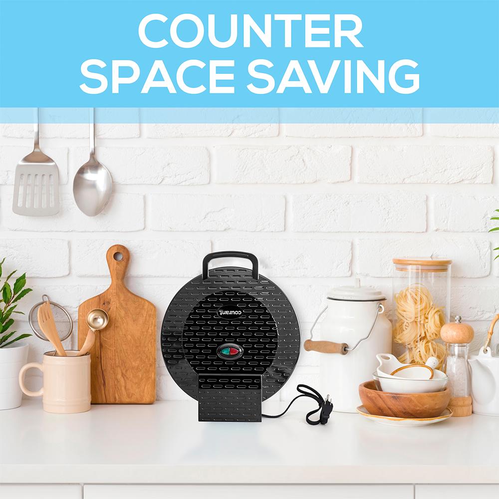 Courant Pizza Maker, Griddle and Oven, Kosher - Black 8