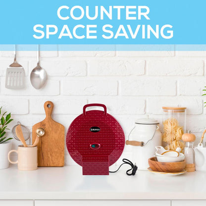 Courant Pizza Maker, Griddle and Oven, Kosher - Red 10