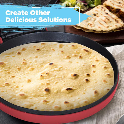 Courant Pizza Maker, Griddle and Oven, Kosher - Red 9