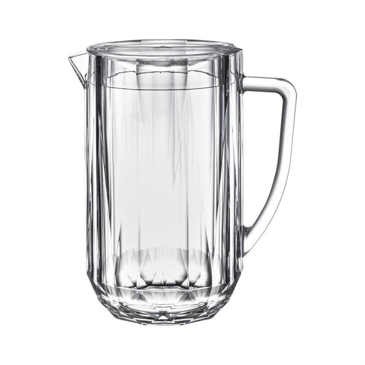 Crystal Diamond Acrylic Pitcher - Clear