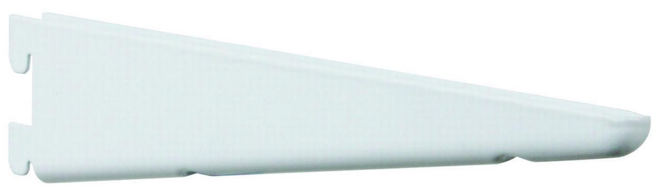 DOUBLE TRACK WHITE BRACKET 12.5"