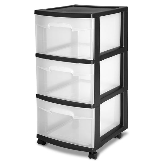 DRAWER/CART-3-12.5" WIDE-WHEEL