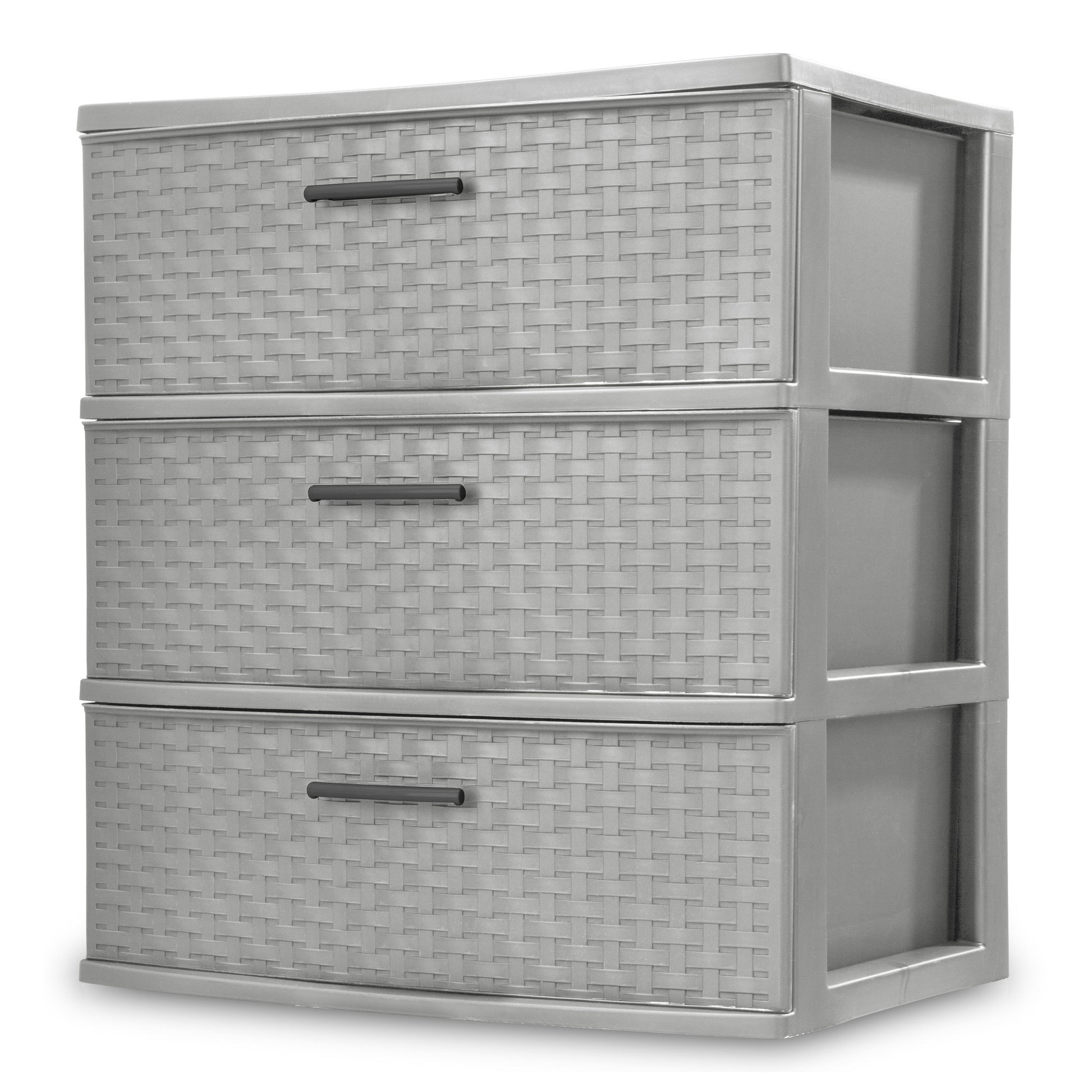 DRAWER/CART-3 WEAVE 22"  Wide-Cement